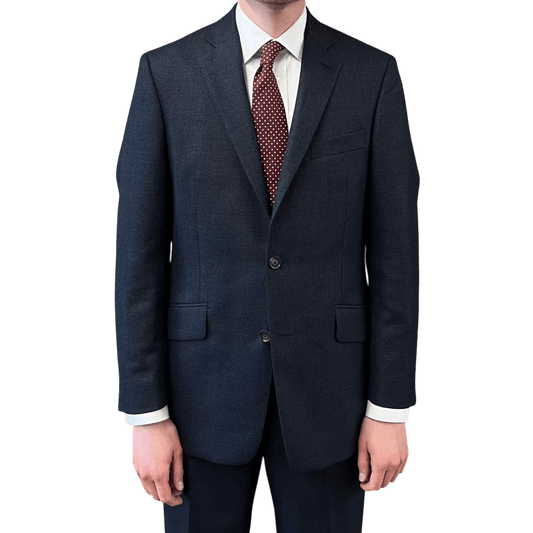 Regent Heritage - 'Kiel' Suit - Royal Blue Birdseye Wool 340g - Dugdale Bros. - Regent Tailoring Salisbury