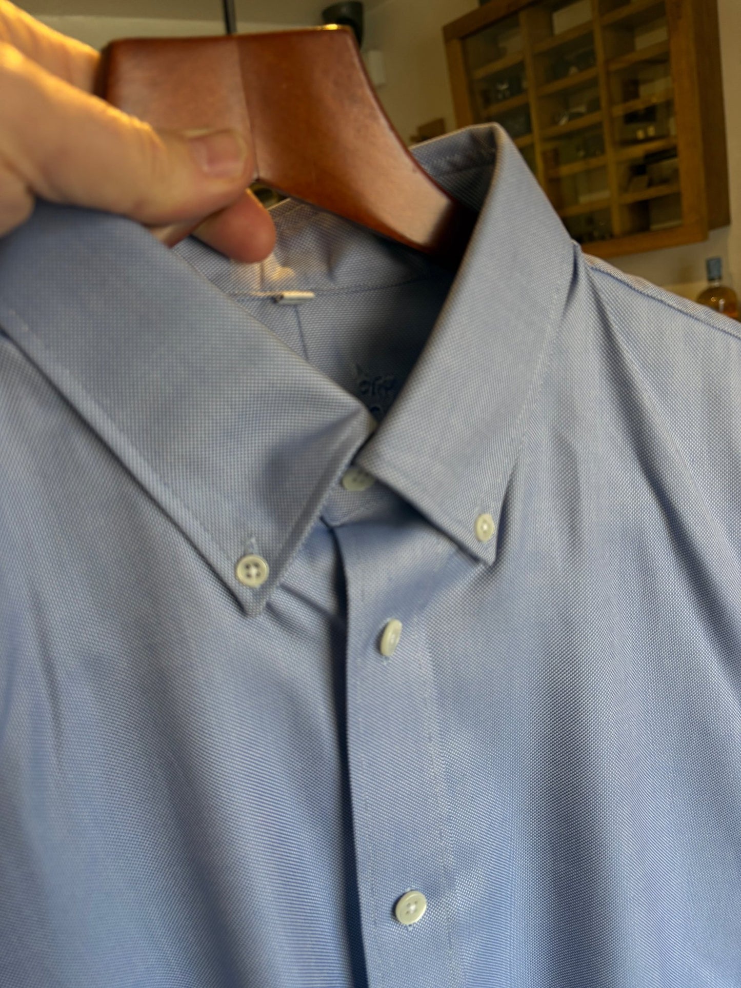Regent - 'Heritage' - Oxford Button Down - Blue - Regent Tailoring Salisbury
