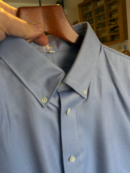 Regent - 'Heritage' - Oxford Button Down - Blue - Regent Tailoring Salisbury
