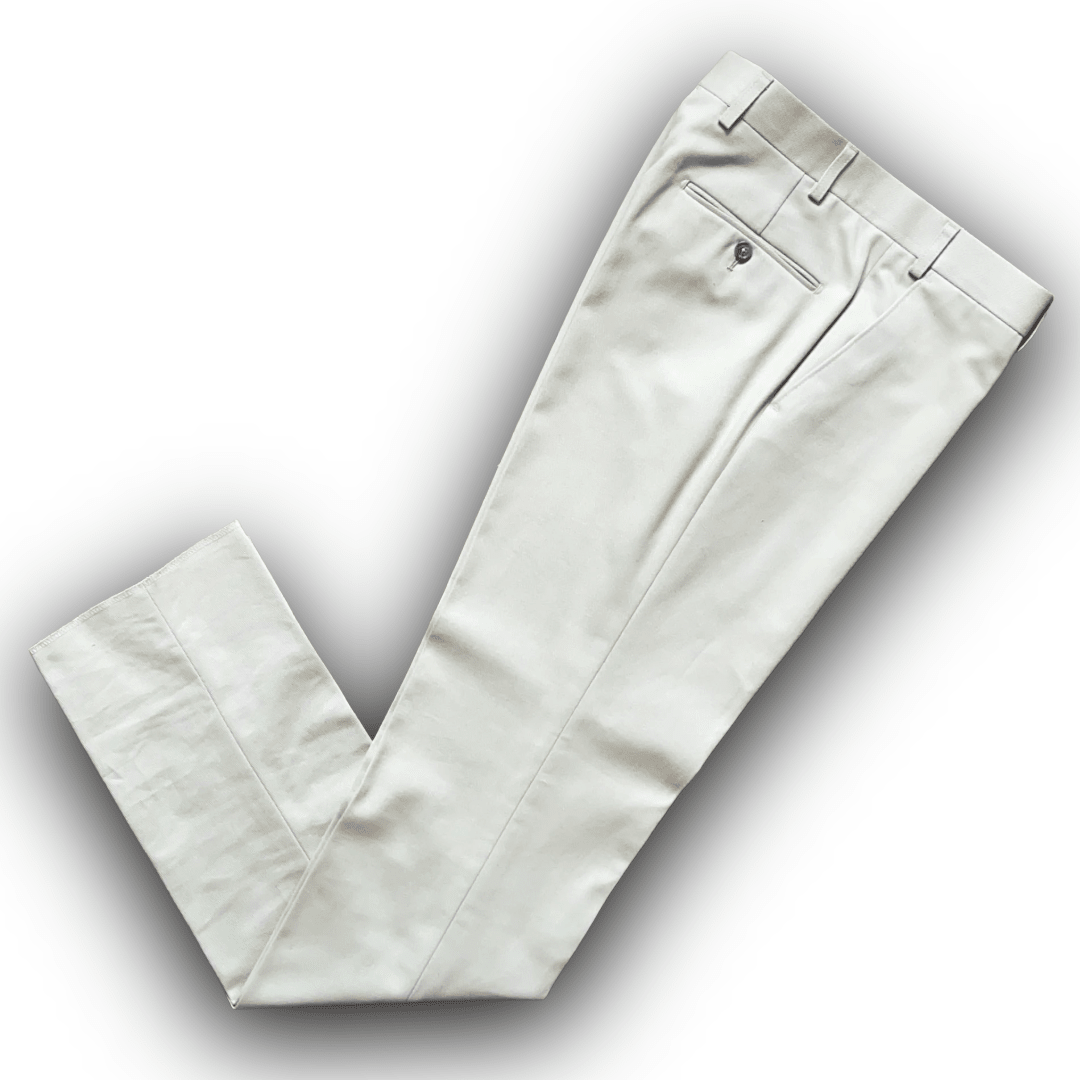 Regent Heritage - 'Rex' Trouser - Beige Cavalry Twill - Regent Tailoring Salisbury