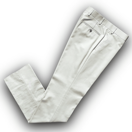 Regent Heritage - 'Rex' Trouser - Beige Cavalry Twill - Regent Tailoring Salisbury