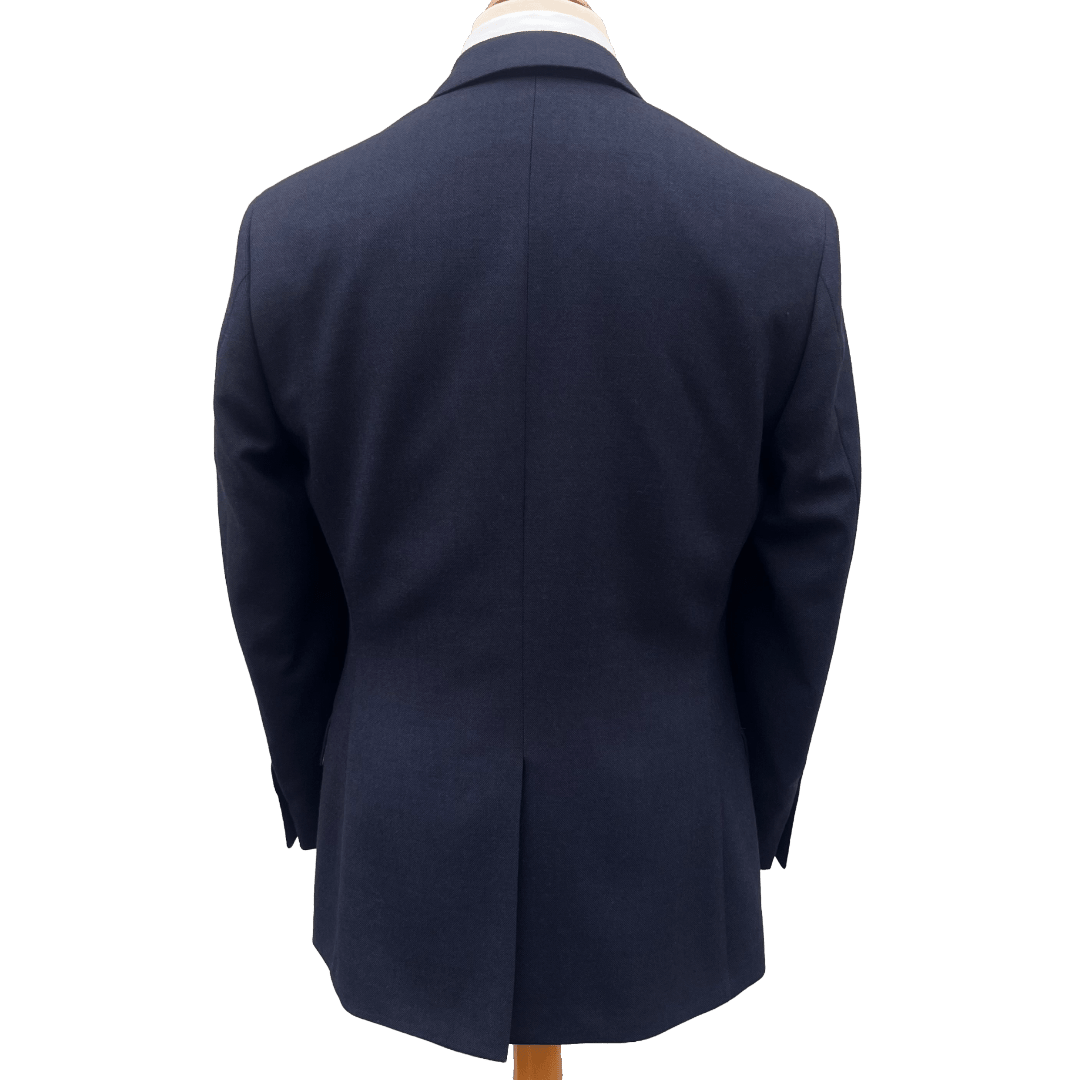 Regent Heritage - 'Sharks Tooth' Jacket - Navy Wool 300g- Dugdale - Regent Tailoring Salisbury