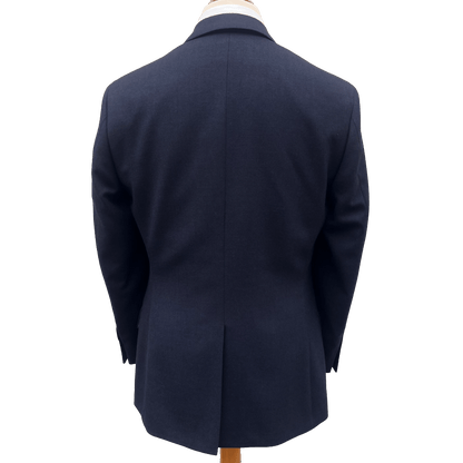 Regent Heritage - 'Sharks Tooth' Jacket - Navy Wool 300g- Dugdale - Regent Tailoring Salisbury