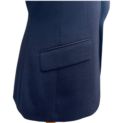 Regent Heritage - 'Sharks Tooth' Jacket - Navy Wool 300g- Dugdale - Regent Tailoring Salisbury