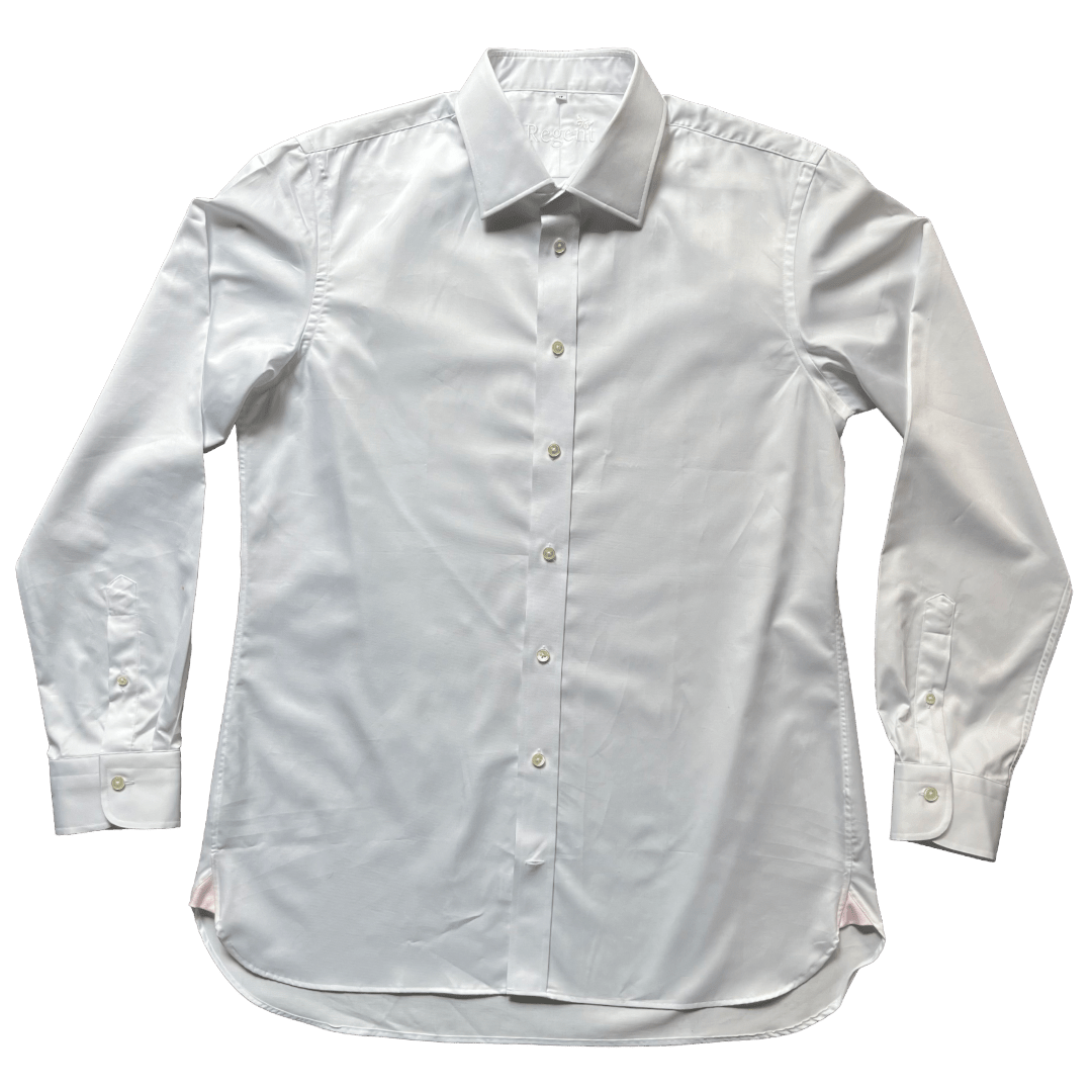 Regent 'Heritage'- Twill Shirt - White - Kent - Regent Tailoring Salisbury