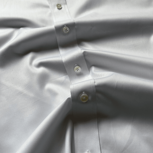 Regent 'Heritage'- Twill Shirt - White - Kent - Regent Tailoring Salisbury
