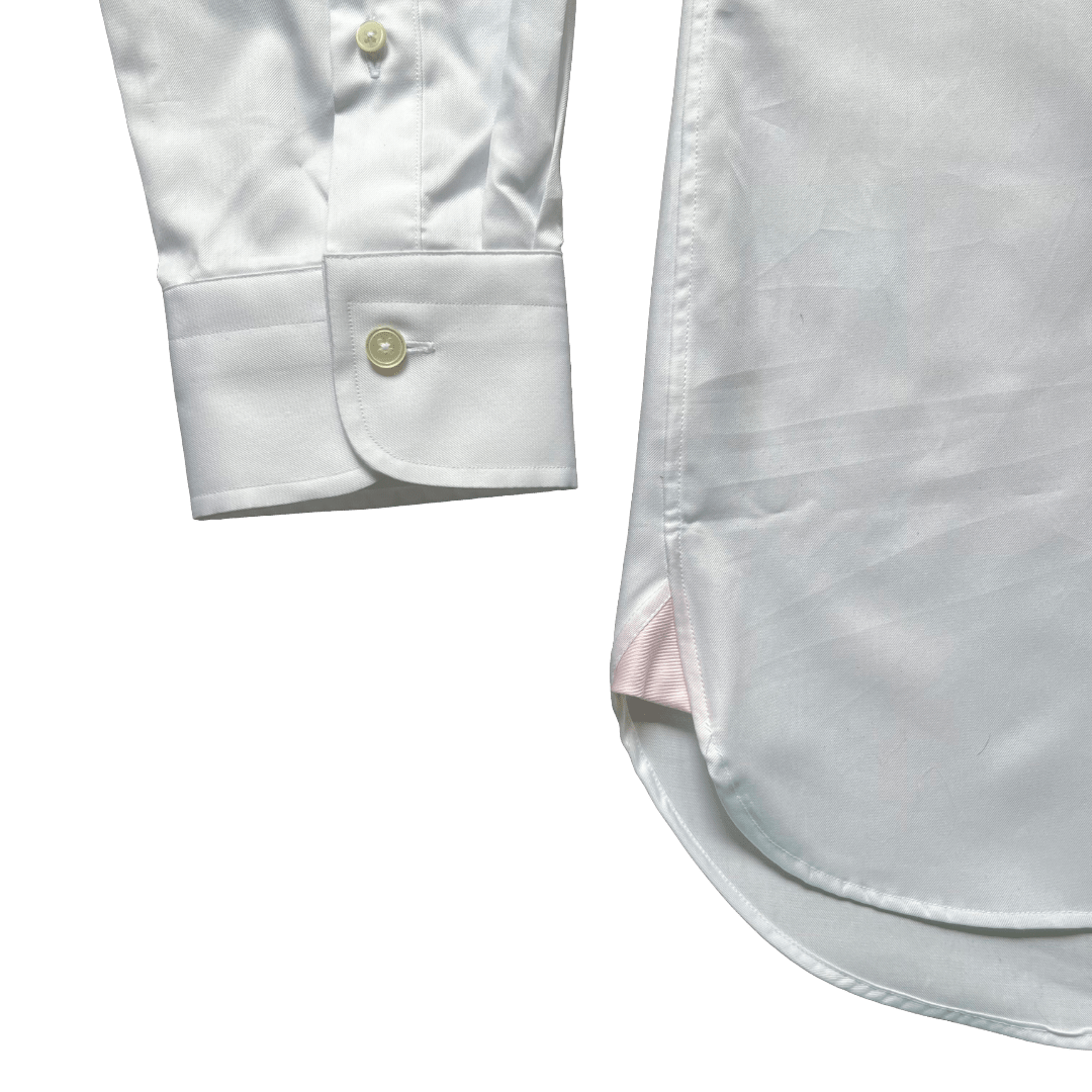 Regent 'Heritage'- Twill Shirt - White - Kent - Regent Tailoring Salisbury