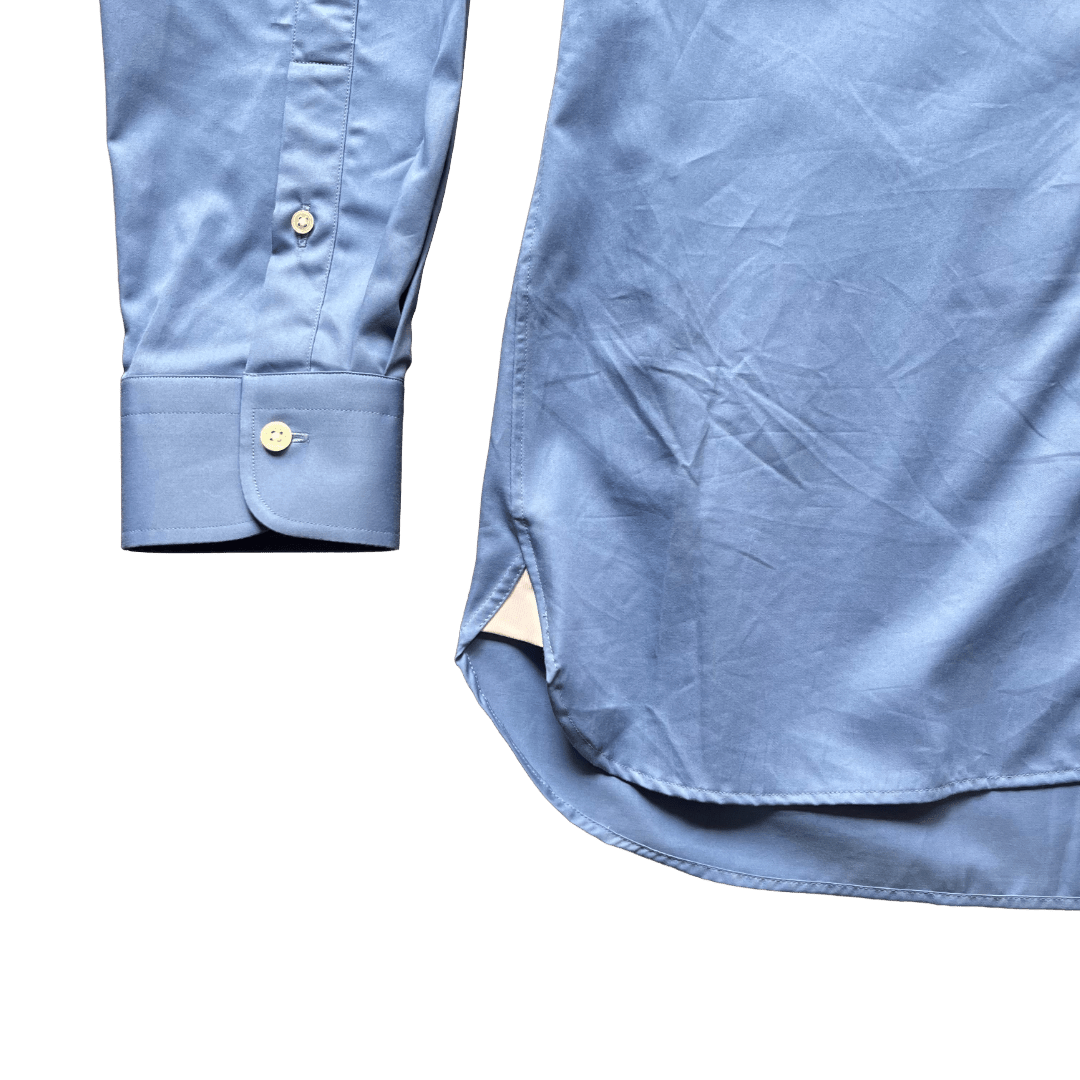 Regent - 'Jasper' - Twill Shirt - Classic Blue - Regent Tailoring Salisbury