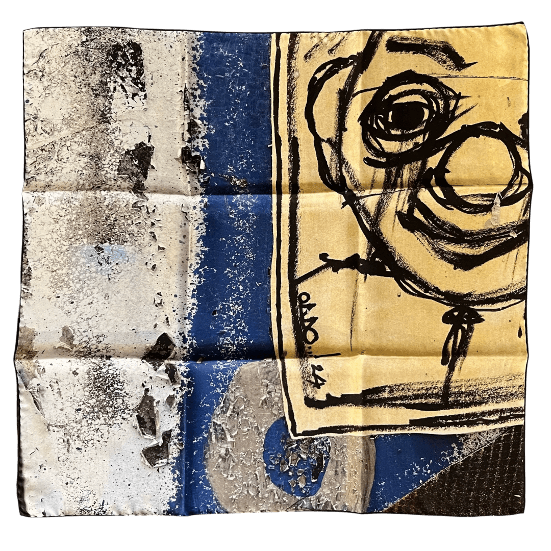 Regent - Large Square Silk Scarf - 65cm - Man - Regent Tailoring Salisbury