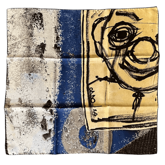 Regent - Large Square Silk Scarf - 65cm - Man - Regent Tailoring Salisbury