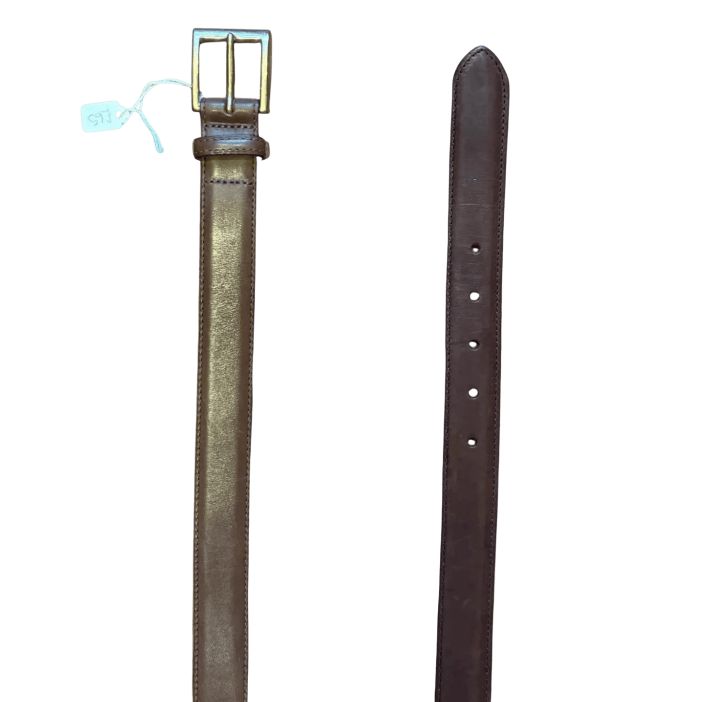 Regent- Leather Belt- Brown - Regent Tailoring Salisbury