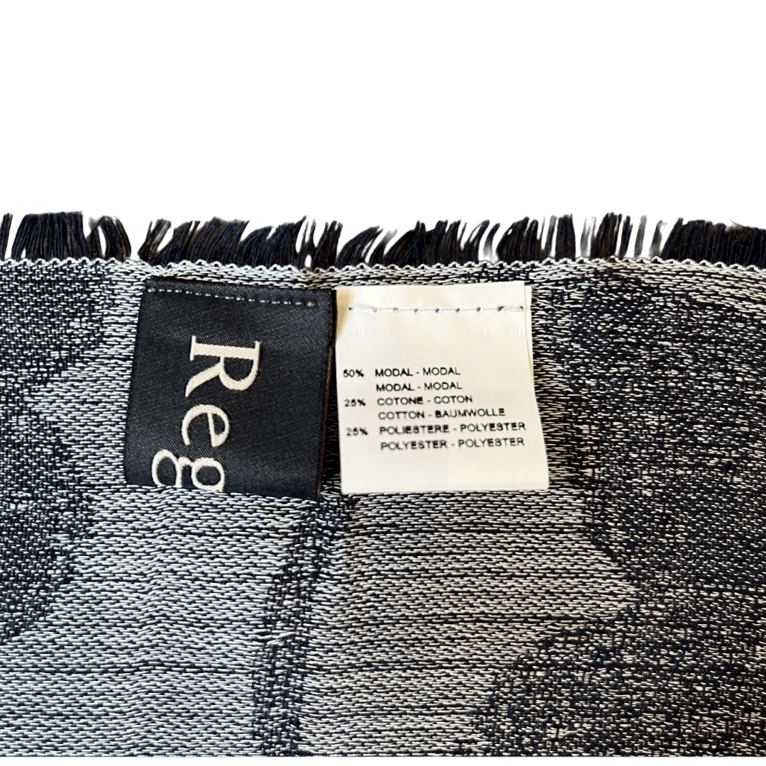 Regent - Lightweight Scarf - Floral Textured - Regent Tailoring Salisbury