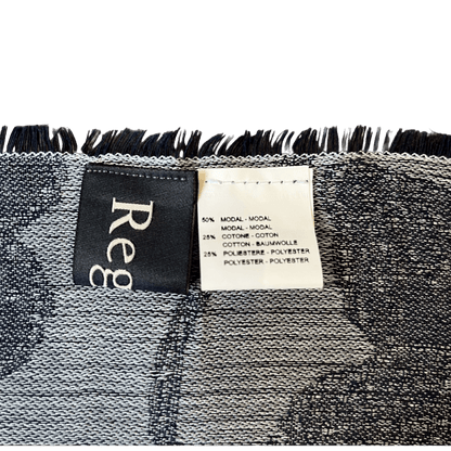 Regent - Lightweight Scarf - Floral Textured - Regent Tailoring Salisbury
