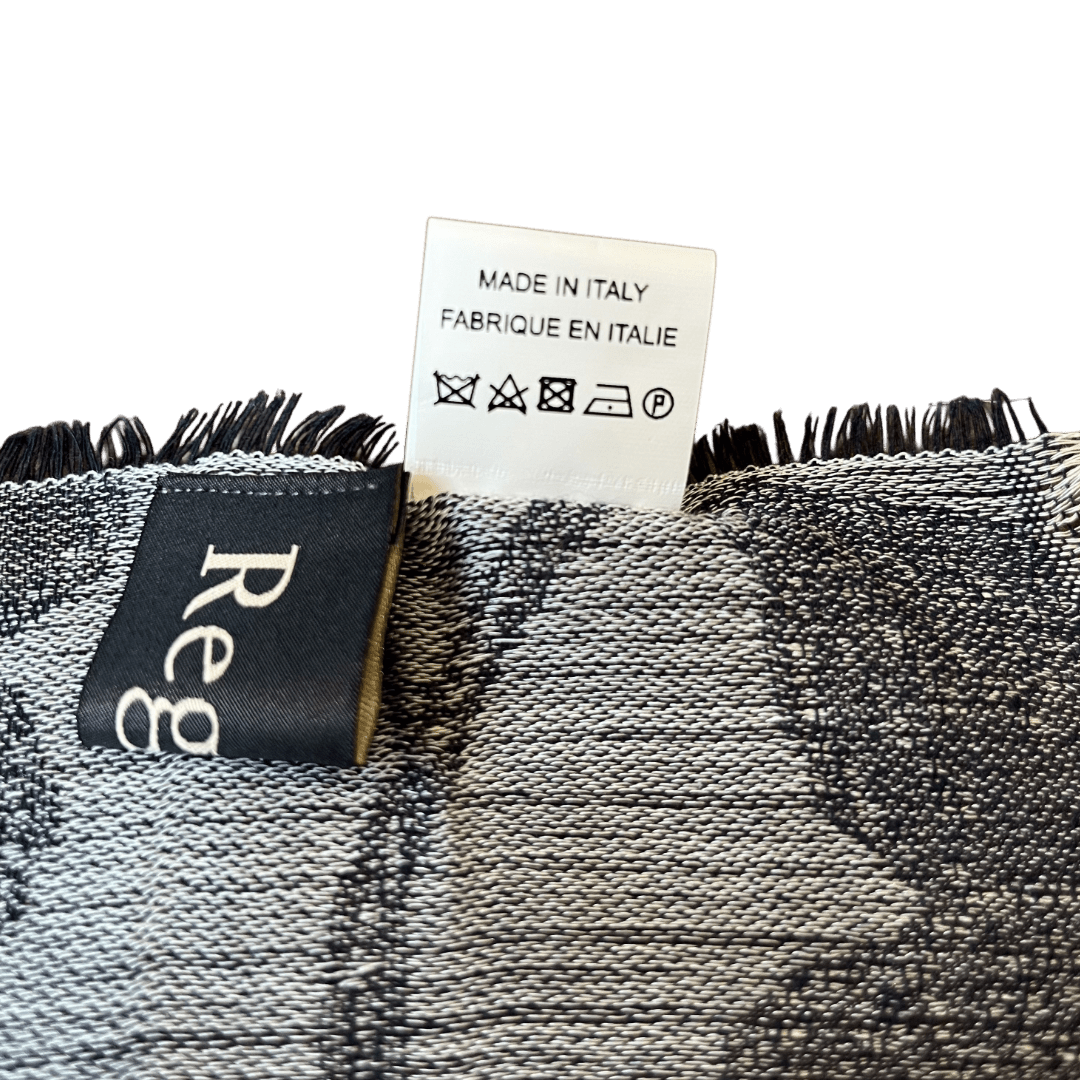 Regent - Lightweight Scarf - Floral Textured - Regent Tailoring Salisbury