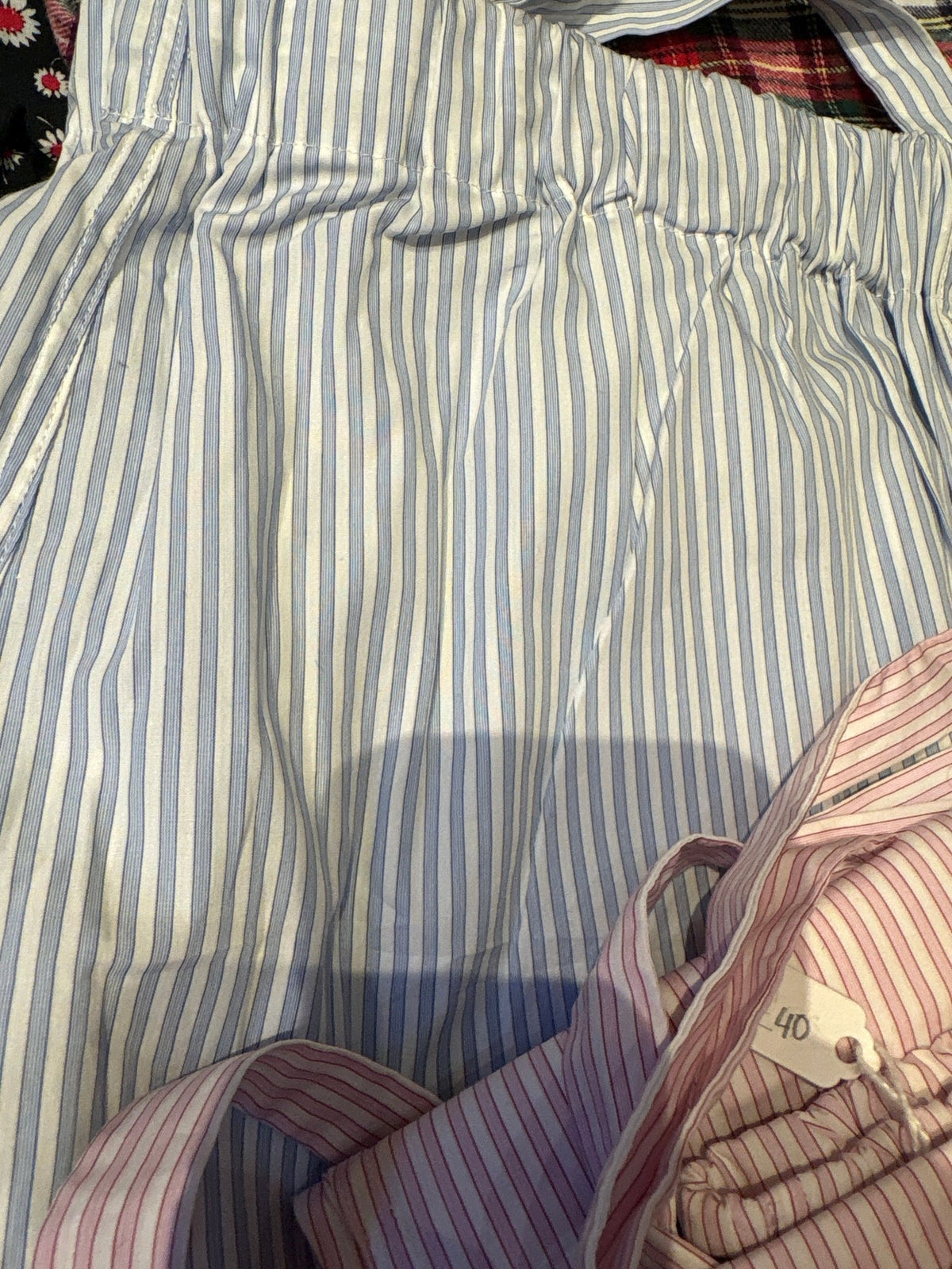 Regent - Lounge Pants - Blue Stripe - PJ - Regent Tailoring Salisbury