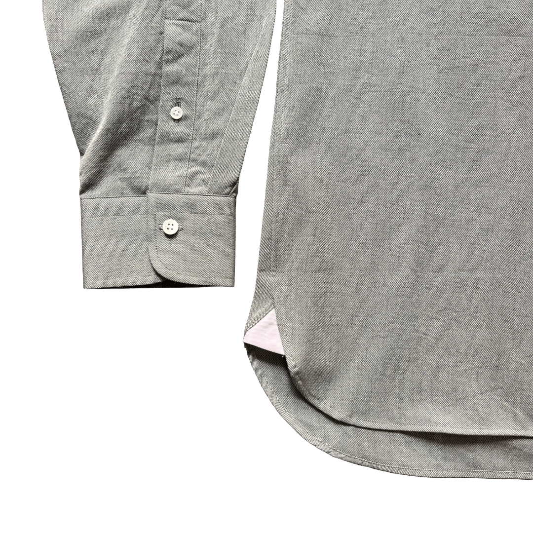 Regent - 'Mist' - Oxford Shirt - Grey - Regent Tailoring Salisbury