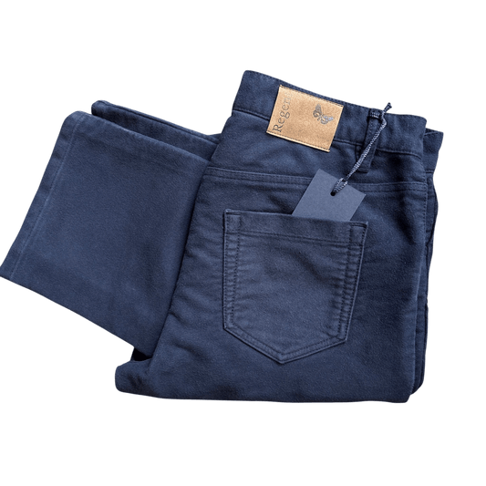 Regent - Moleskin Jeans – Midnight - Regent Tailoring Salisbury