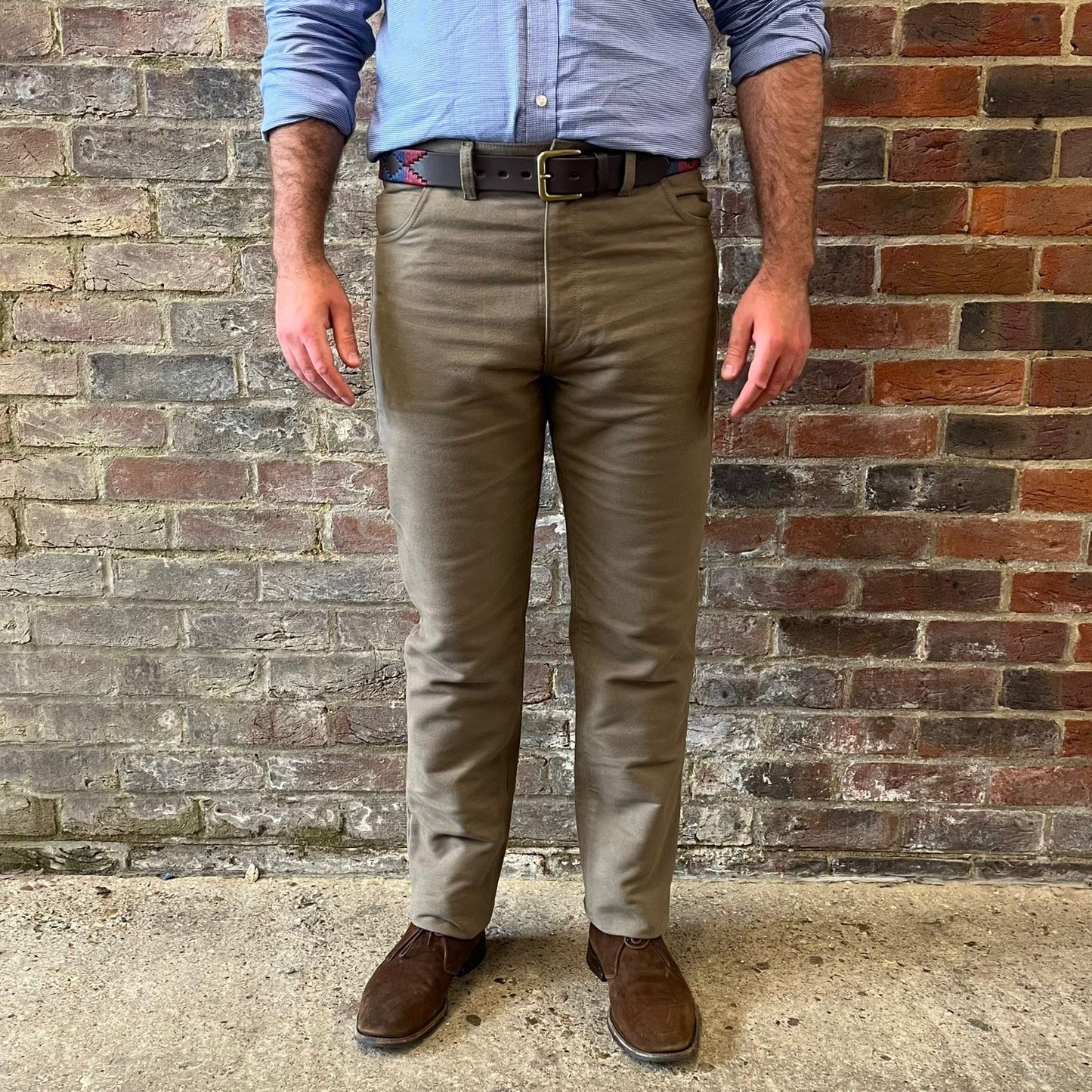 Regent - Moleskin Jeans – Urban Stone - Regent Tailoring Salisbury