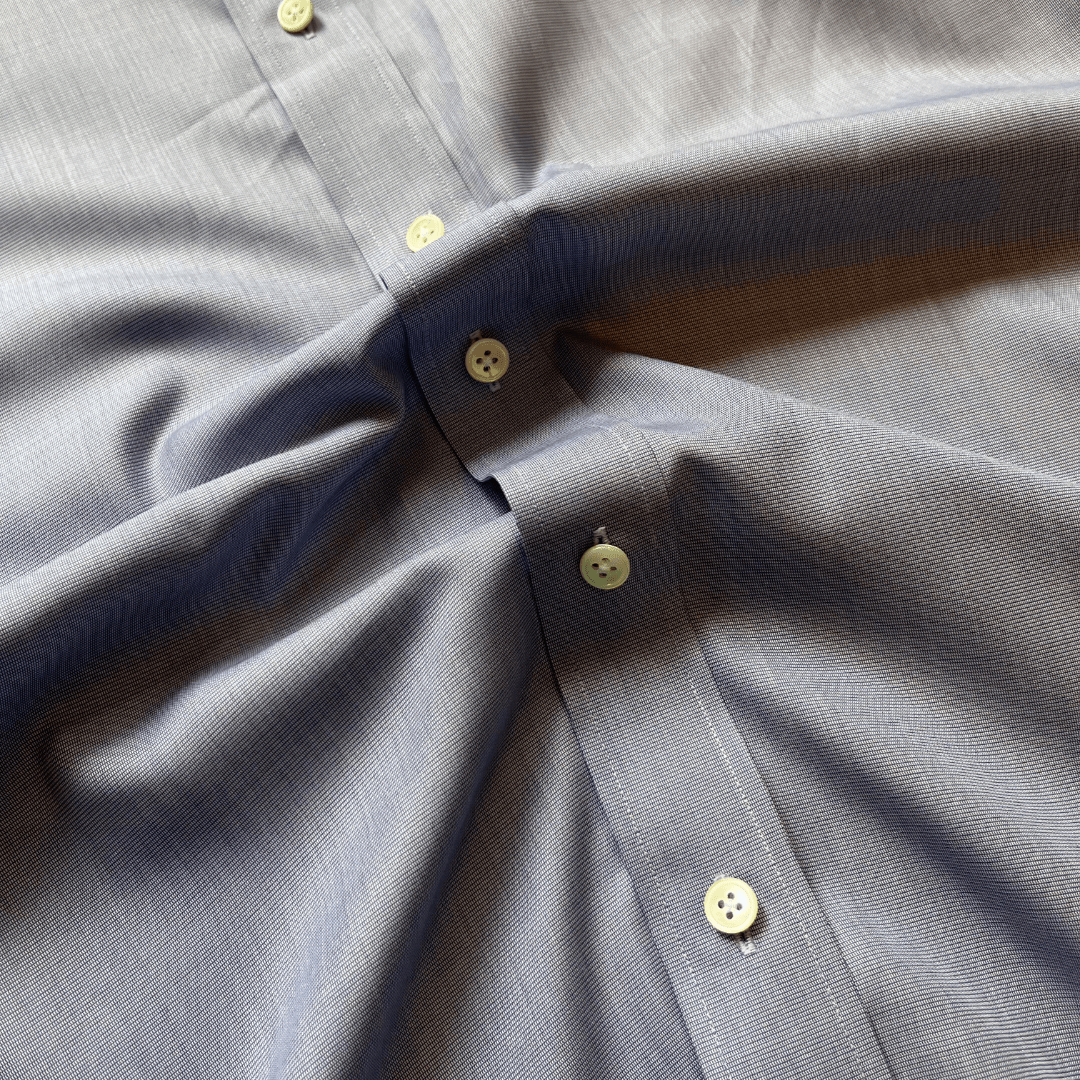 Regent - ‘Norman’ - Shirt - Blue/Grey - Regent Tailoring Salisbury