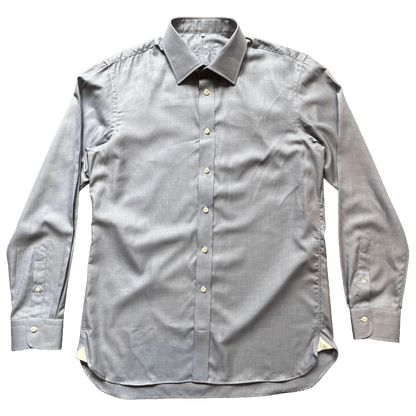 Regent - ‘Norman’ - Shirt - Blue/Grey - Regent Tailoring Salisbury
