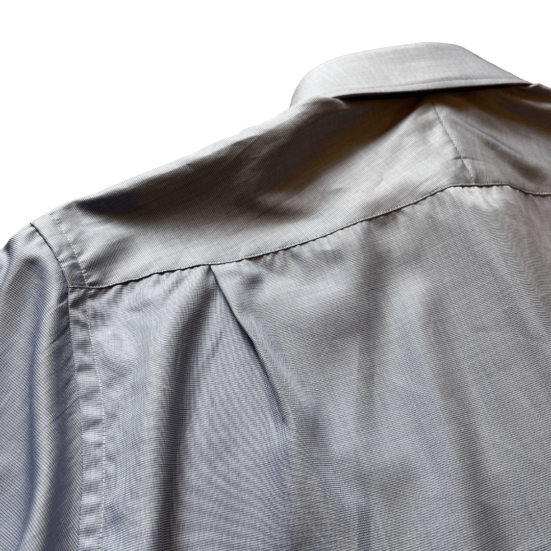 Regent - ‘Norman’ - Shirt - Blue/Grey - Regent Tailoring Salisbury