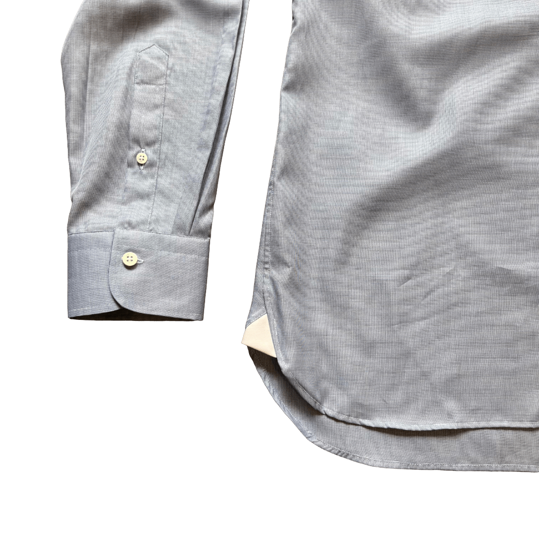 Regent - ‘Norman’ - Shirt - Blue/Grey - Regent Tailoring Salisbury