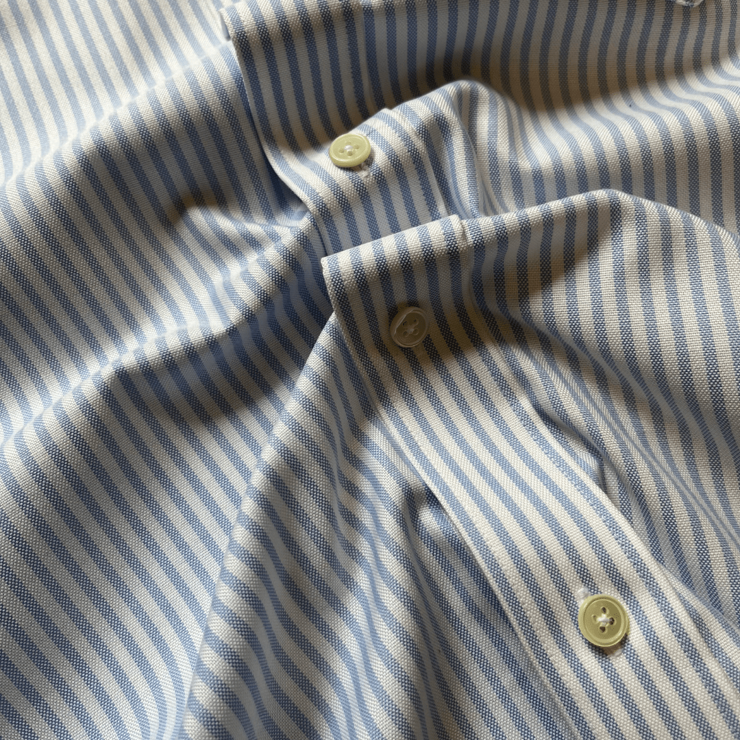 Regent - 'Oxford' - Shirt - White/Blue - Regent Tailoring Salisbury