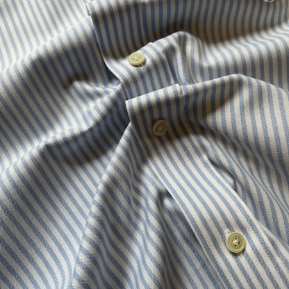 Regent - 'Oxford' - Shirt - White/Blue - Regent Tailoring Salisbury