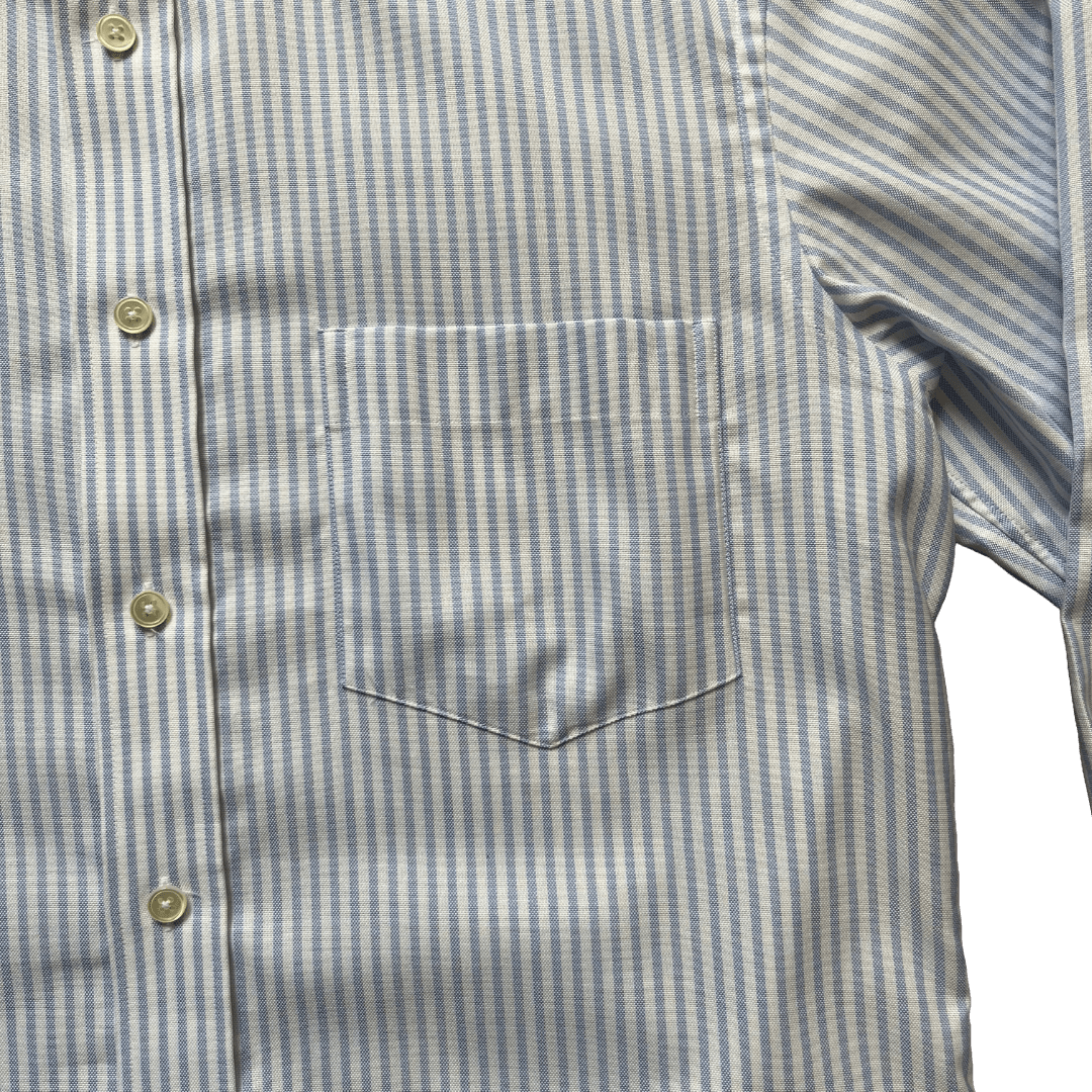 Regent - 'Oxford' - Shirt - White/Blue - Regent Tailoring Salisbury