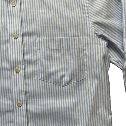 Regent - 'Oxford' - Shirt - White/Blue - Regent Tailoring Salisbury