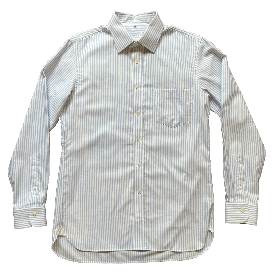 Regent - 'Oxford' - Shirt - White/Blue - Regent Tailoring Salisbury