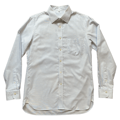 Regent - 'Oxford' - Shirt - White/Blue - Regent Tailoring Salisbury