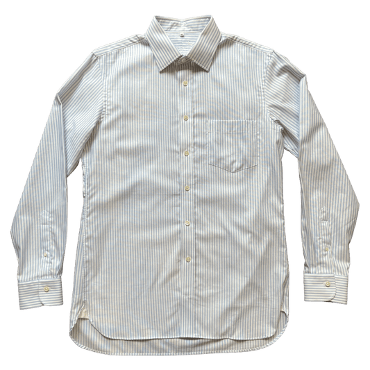 Regent - 'Oxford' - Shirt - White/Blue - Regent Tailoring Salisbury