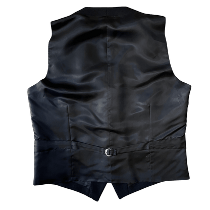 Regent - Pig Waistcoat – Black Tweed - Regent Tailoring Salisbury