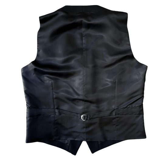 Regent - Pig Waistcoat – Black Tweed - Regent Tailoring Salisbury