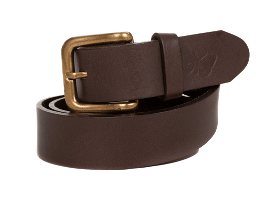 Regent Polo Belt – Plain - Brown Leather - Regent Tailoring Salisbury
