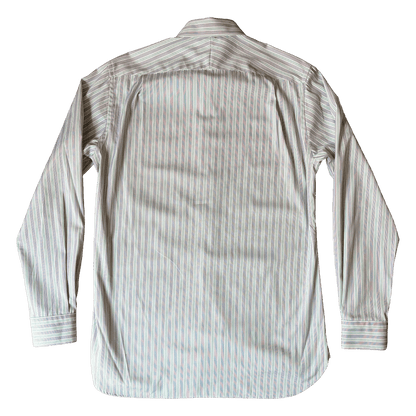 Regent - Prune- Twill - Multi Stripe - Regent Tailoring Salisbury
