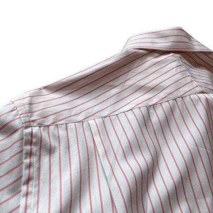 Regent- 'Rupert' - Twill Shirt - Pink Stripe - Regent Tailoring Salisbury