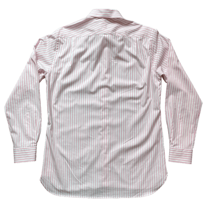 Regent- 'Rupert' - Twill Shirt - Pink Stripe - Regent Tailoring Salisbury