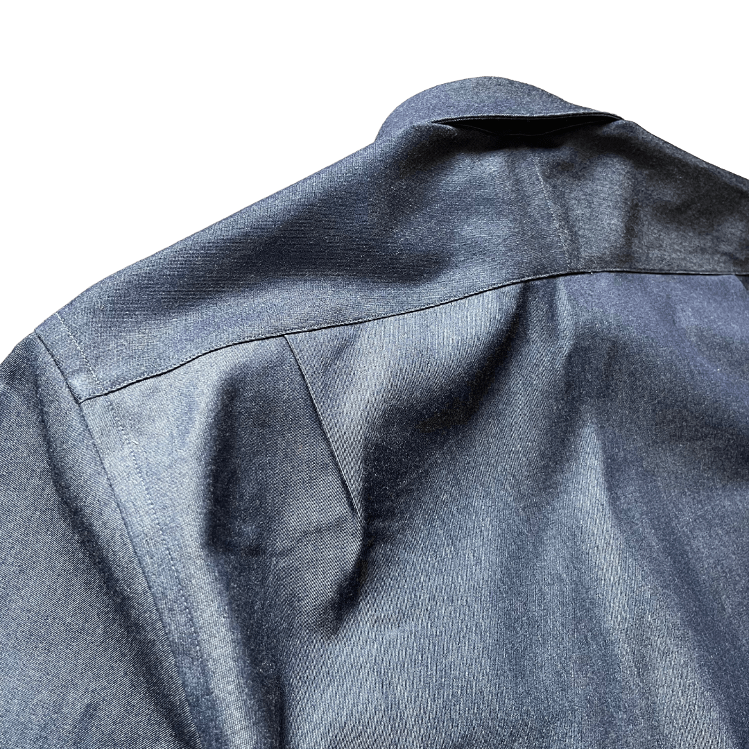 Regent - 'Scott' - Denim Shirt - Regent Tailoring Salisbury