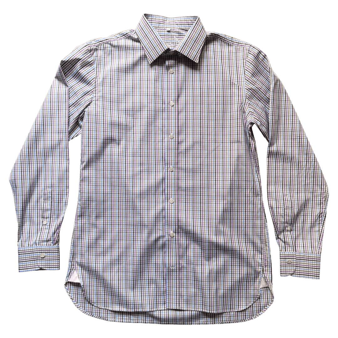 Regent Shirt - 'Giles' - Twill Shirt - Country Check - Regent Tailoring Salisbury