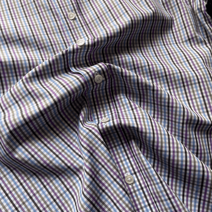Regent Shirt - 'Giles' - Twill Shirt - Country Check - Regent Tailoring Salisbury