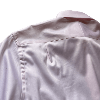 Regent - 'Shrimp' - Poplin Shirt - Pink - Regent Tailoring Salisbury
