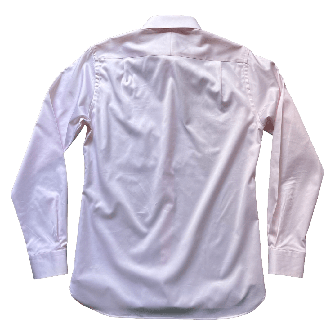 Regent - 'Shrimp' - Poplin Shirt - Pink - Regent Tailoring Salisbury