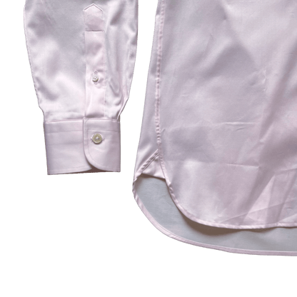 Regent - 'Shrimp' - Poplin Shirt - Pink - Regent Tailoring Salisbury