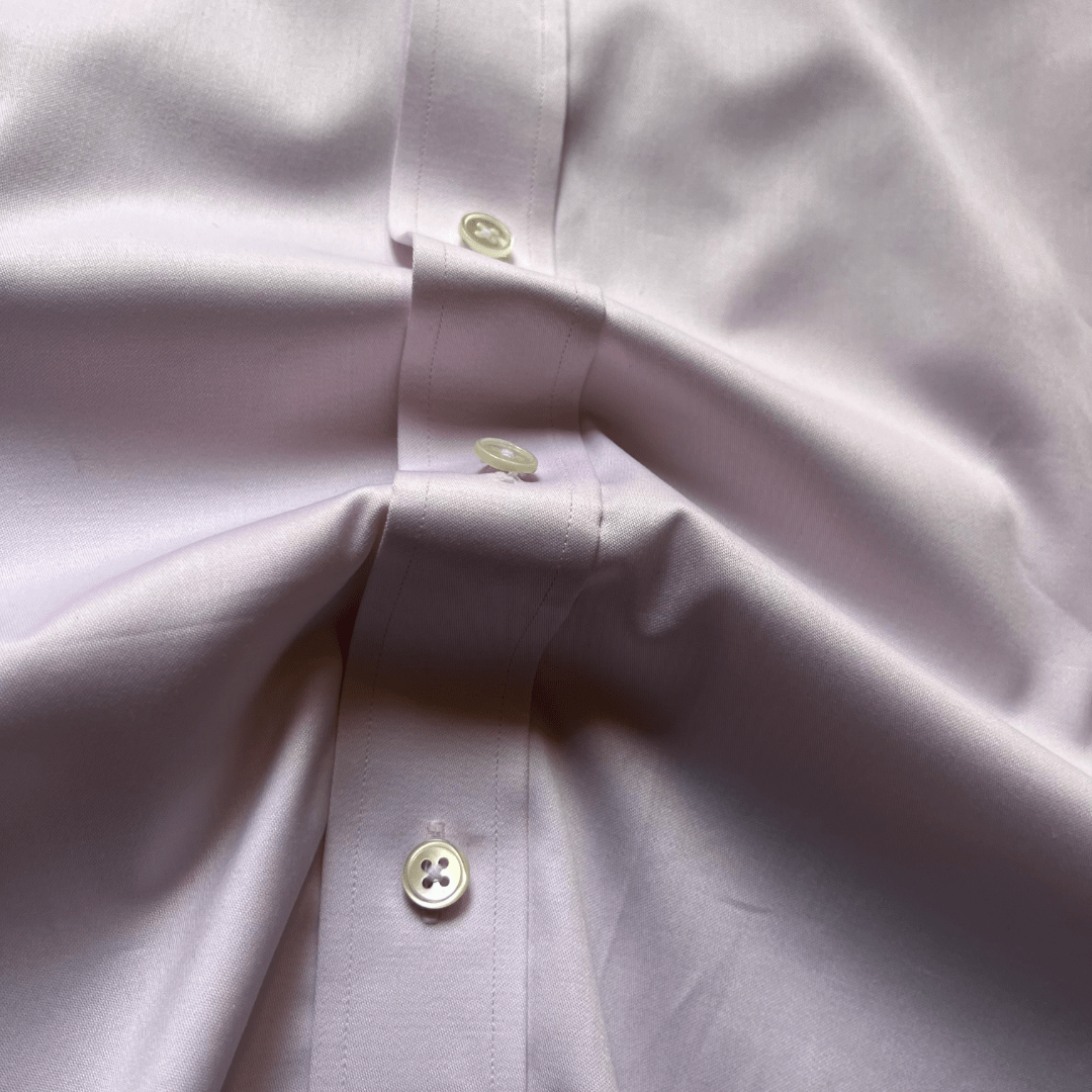 Regent - 'Shrimp' - Poplin Shirt - Pink - Regent Tailoring Salisbury