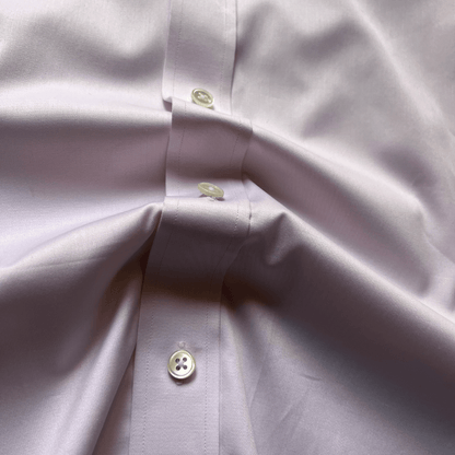 Regent - 'Shrimp' - Poplin Shirt - Pink - Regent Tailoring Salisbury