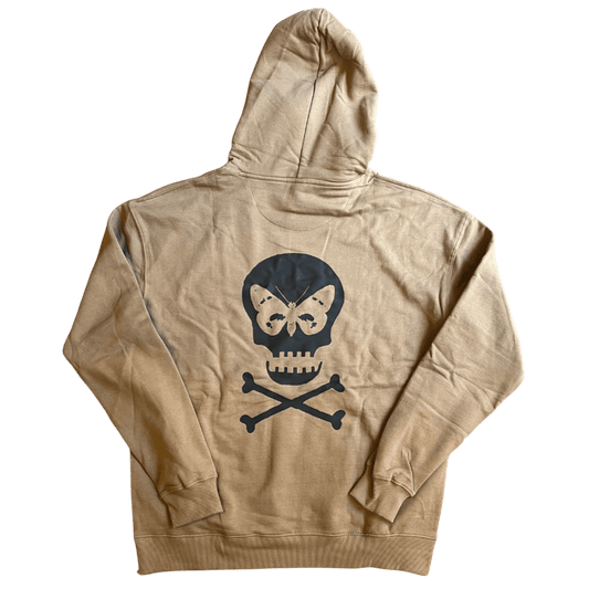 Regent- Skull Hoodie - Coffee/Black - Regent Tailoring Salisbury
