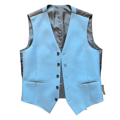 Regent - Sky Blue Waistcoat - Wool