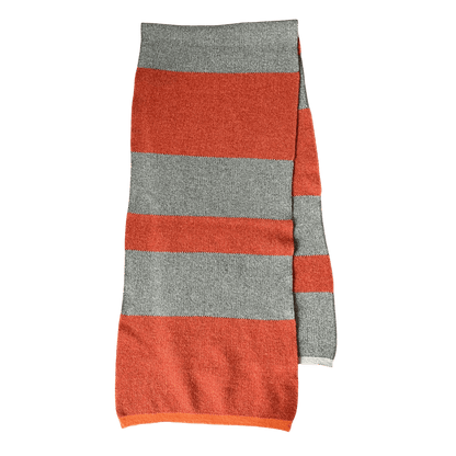 Regent - Soft Wool Stripe Scarf - Regent Tailoring Salisbury